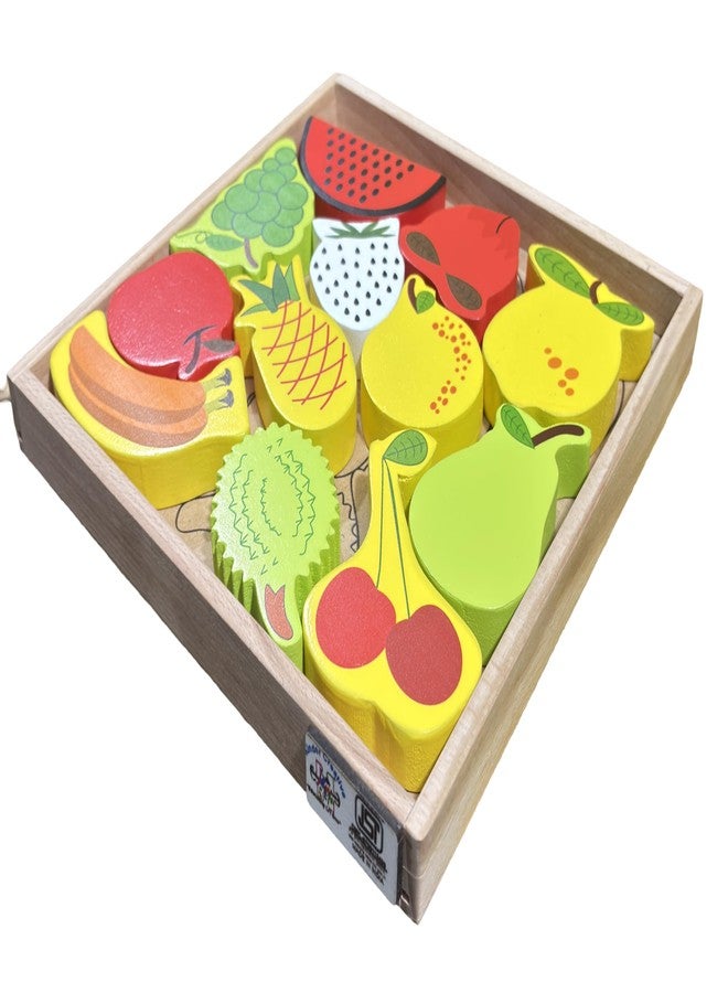 Kinder Creative 3D Fruits Stacking Puzzle,3D Sea Animals Stacking Puzzle,Geometrical Column Blocks for Toddlers, Educational Puzzle and Toys for Kids Pack of 3 - Image 3